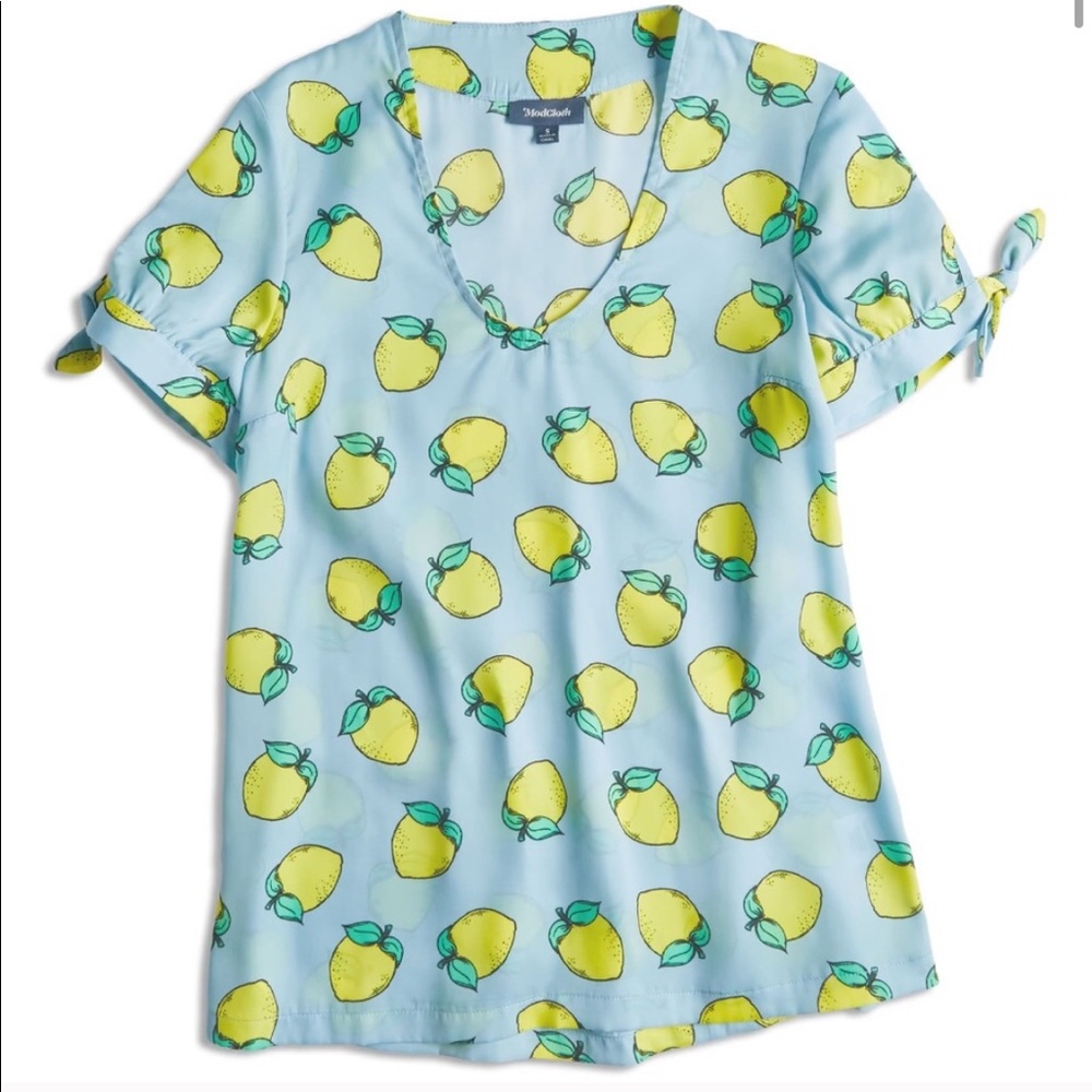 ModCloth Lemon Blouse 🍋